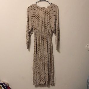 Polka Dot Maxi Dress